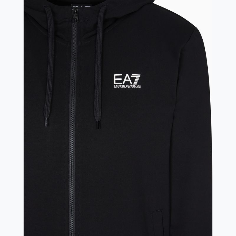 Vyriškas sportinis kostiumas EA7 Emporio Armani Train Core Id T-Suit Hoodie Fz black 3