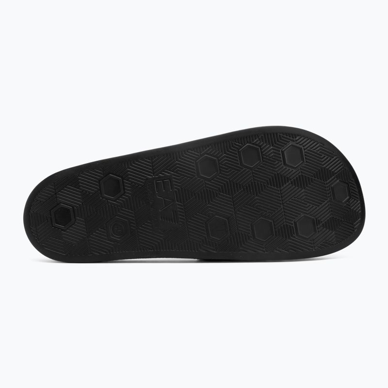 Šlepetės EA7 Emporio Armani Water Sports All Over full black / white 4
