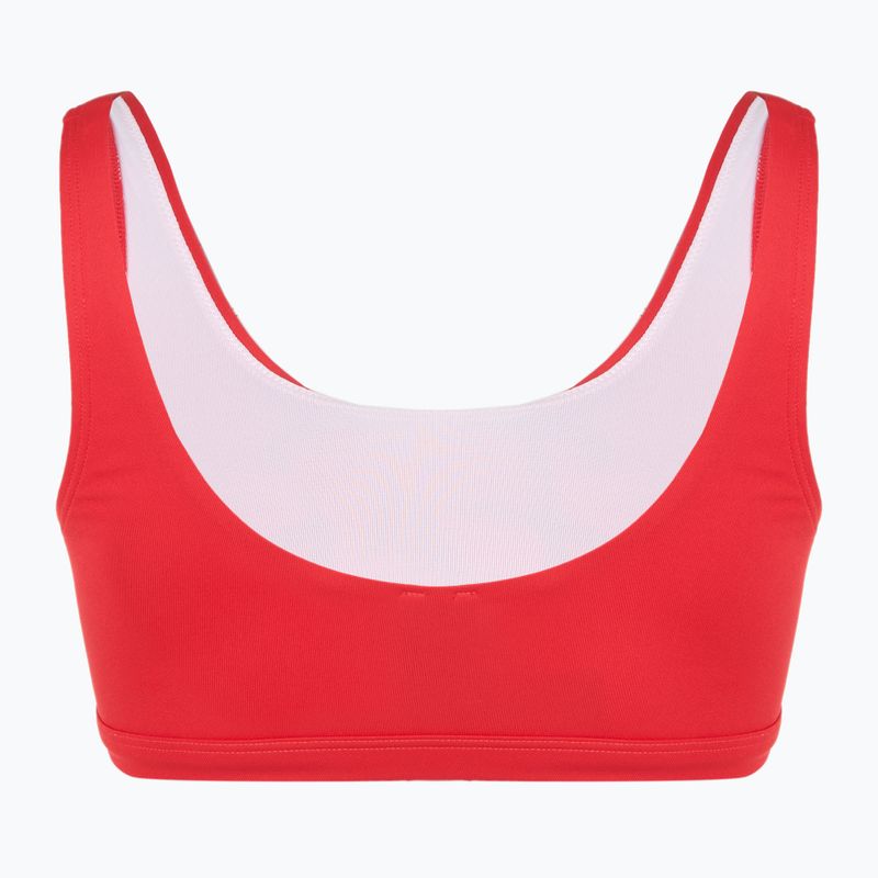 Moteriškas dviejų dalių maudymosi kostiumėlis EA7 Emporio Armani Maxi Logo Bikini Top racing red 4
