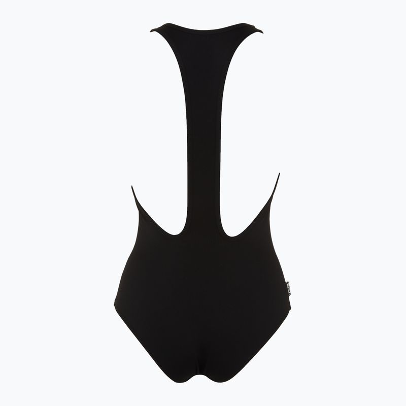 Moteriškas vientisas maudymosi kostiumėlis EA7 Emporio Armani Maxi Logo One Piece black 2