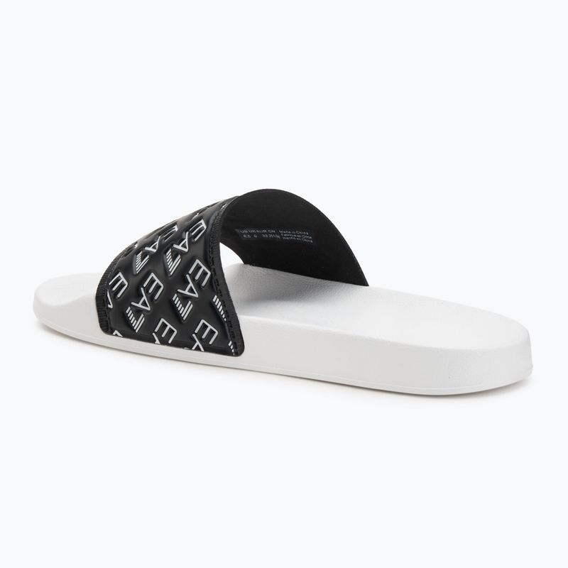 Šlepetės EA7 Emporio Armani Water Sports All Over black / white 3