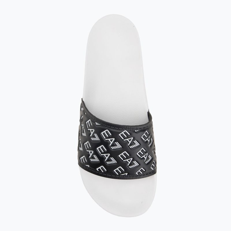Šlepetės EA7 Emporio Armani Water Sports All Over black / white 5