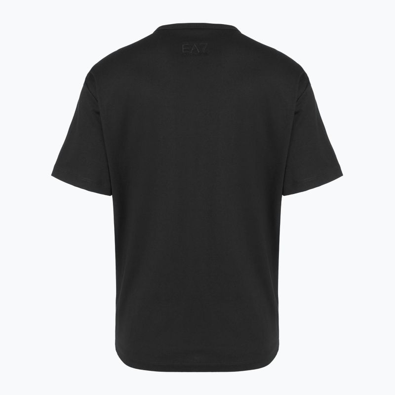 Moteriški marškinėliai EA7 Emporio Armani Train Visibility T-shirt black 2