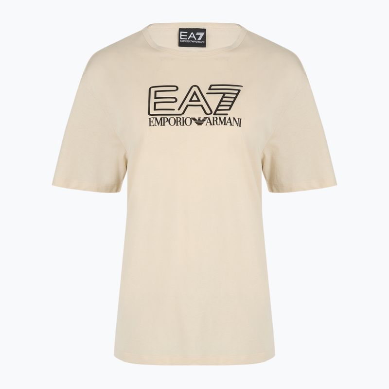 Moteriški marškinėliai EA7 Emporio Armani Train Visibility almond milk