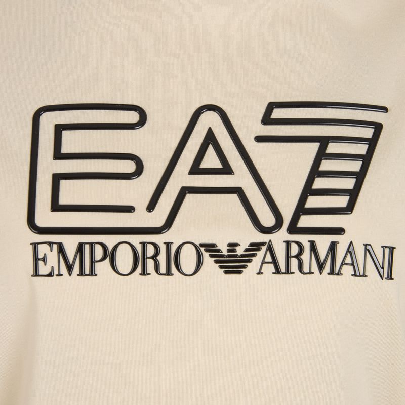 Moteriški marškinėliai EA7 Emporio Armani Train Visibility almond milk 3