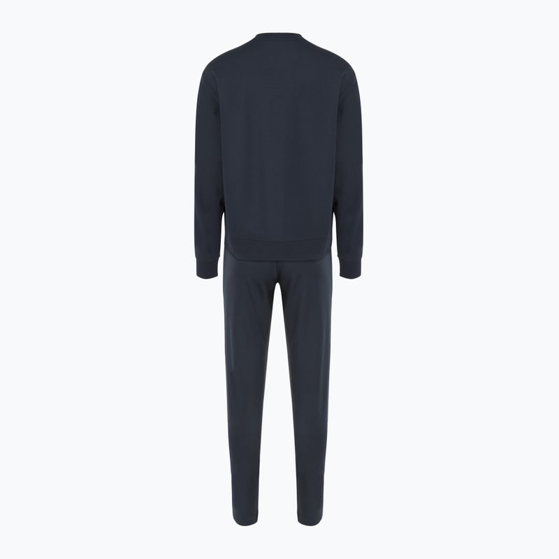 EA7 Emporio Armani moteriškas sportinis kostiumas MaxiLogo armani blue 2