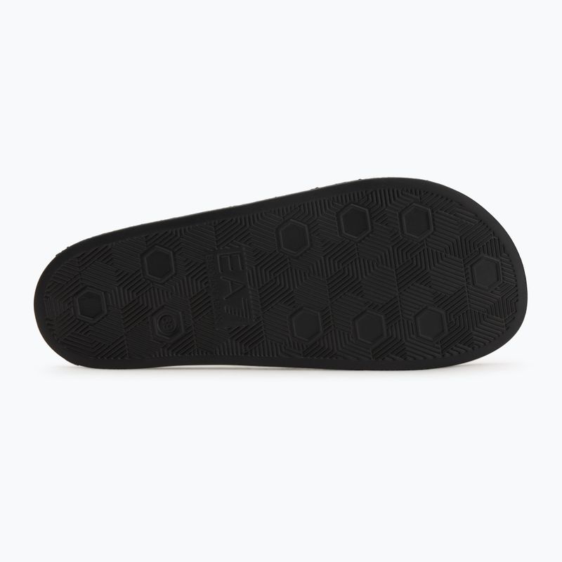 Šlepetės EA7 Emporio ArmaniWater Sports Tape full black / gold 4