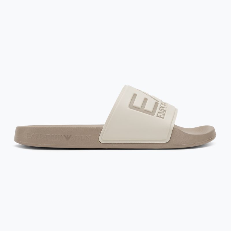 Šlepetės EA7 Emporio Armani Water Sports Visibility cobblestone / silver birch 2