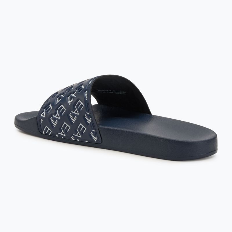 Šlepetės EA7 Emporio ArmaniWater Sports All Over navy / white 3