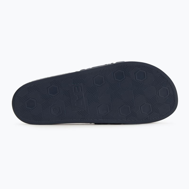 Šlepetės EA7 Emporio ArmaniWater Sports All Over navy / white 4