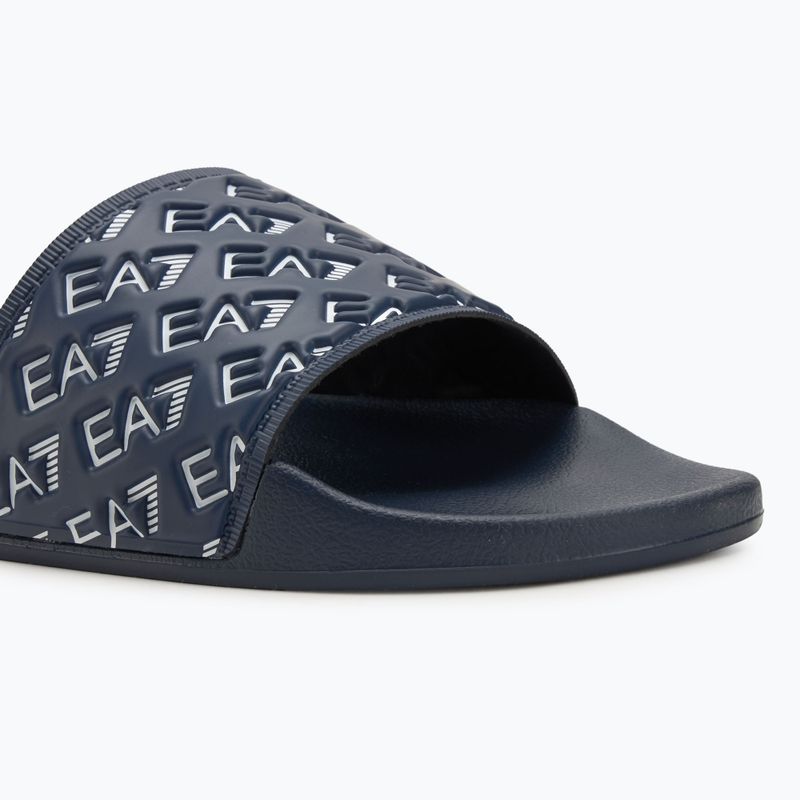 Šlepetės EA7 Emporio ArmaniWater Sports All Over navy / white 7