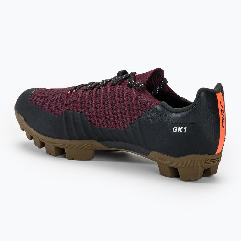 Dviračių batai MTB męskie DMT GK1 black/bordeaux 3