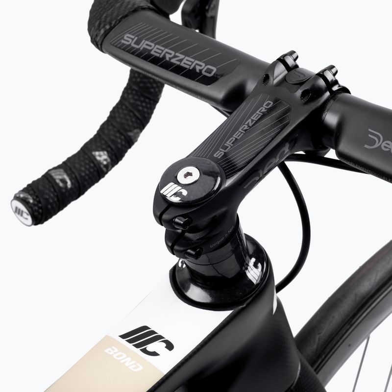 Kelių dviratis Cipollini BOND2 DB 22-RED juodai baltas M0012MC122BOND2_DB N30ZO 6