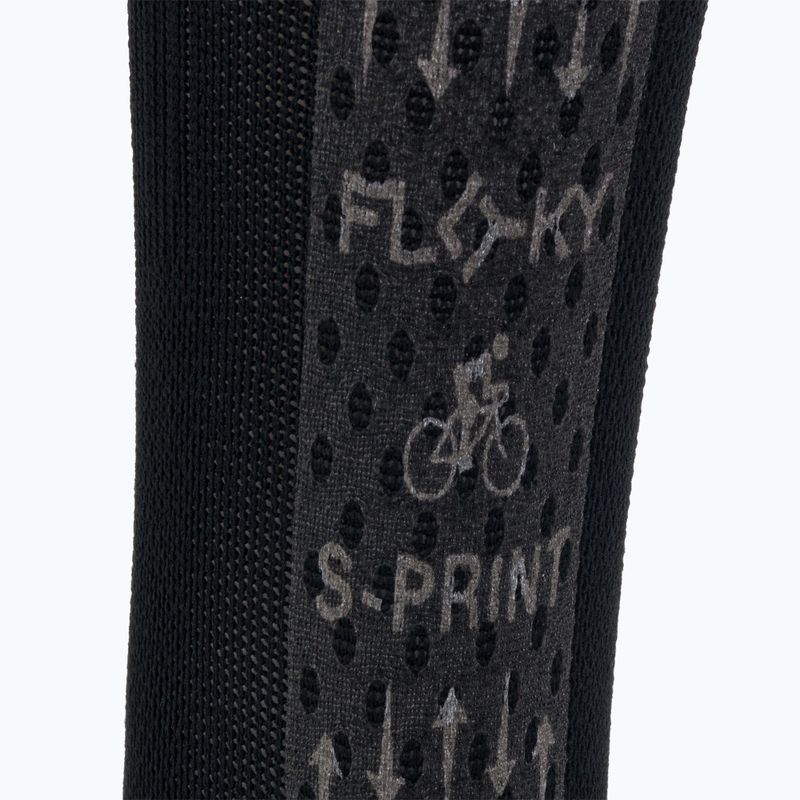 DMT S-Sprint Biomechanic dviratininkų kojinės juodos 0015 4