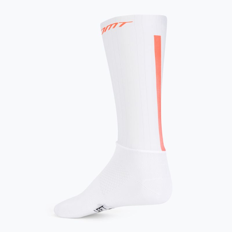 DMT Aero Race dviratininkų kojinės baltos 0051 2