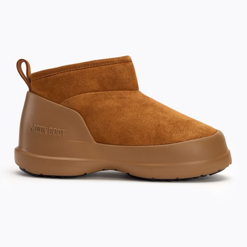 Moteriški sniego batai Moon Boot Luna Low Boot Suede cognac 2