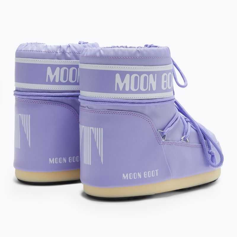 Moteriški sniego batai Moon Boot Icon Low Nylon lilac 4