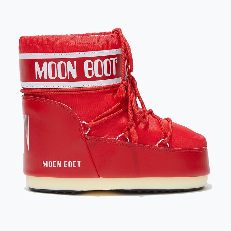 Moteriški sniego batai Moon Boot Icon Low Nylon red