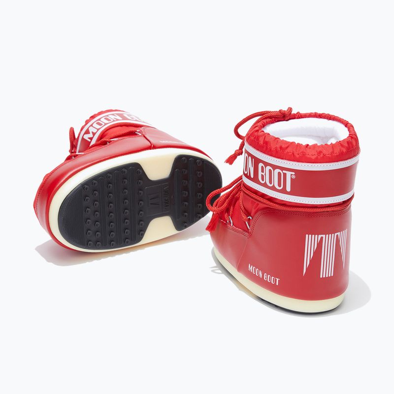 Moteriški sniego batai Moon Boot Icon Low Nylon red 3