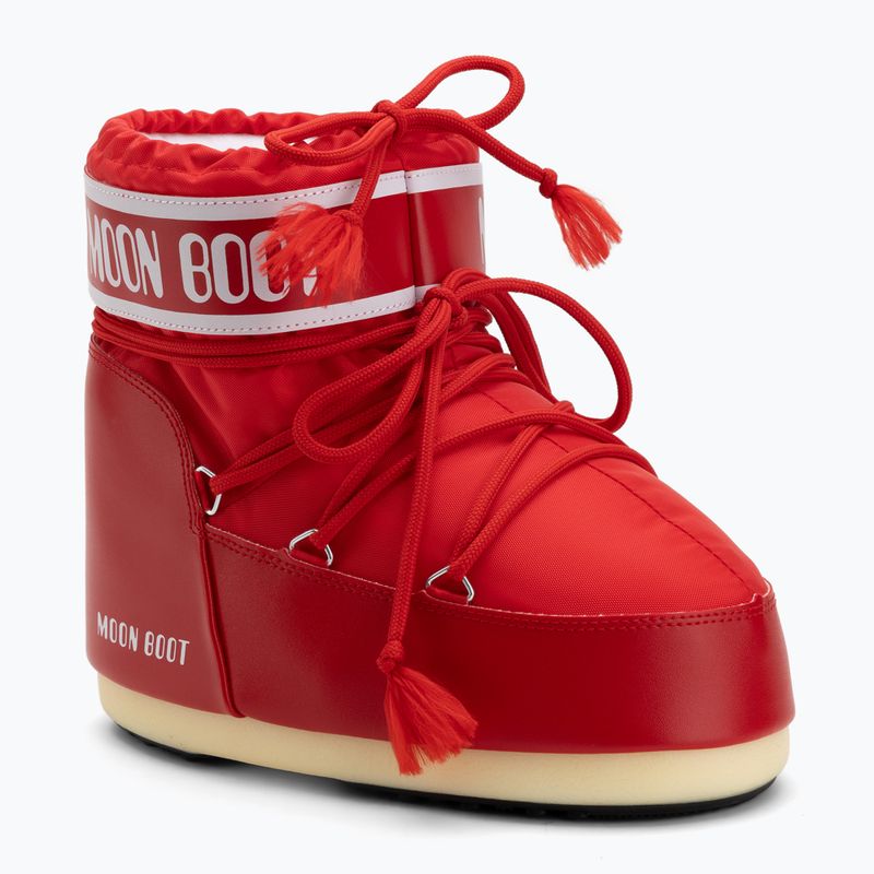 Moteriški sniego batai Moon Boot Icon Low Nylon red