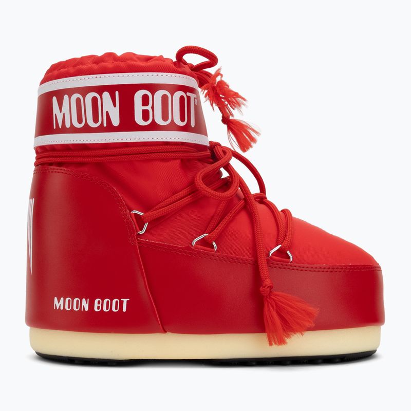 Moteriški sniego batai Moon Boot Icon Low Nylon red 2