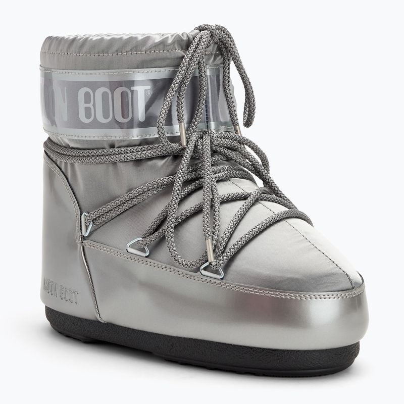 Moteriški sniego batai Moon Boot Icon Low Glance silver