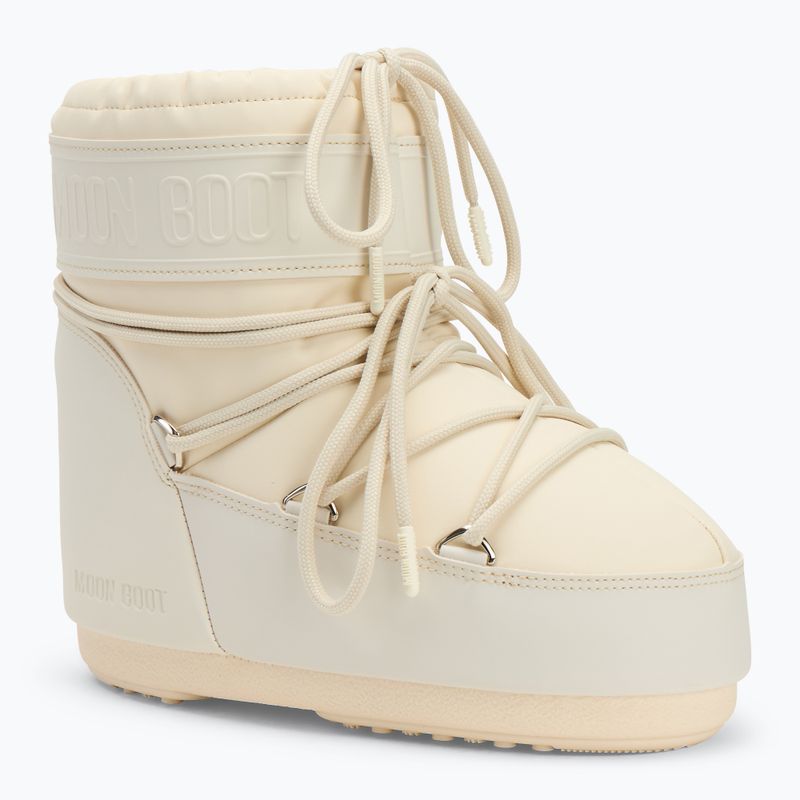 Moteriški sniego batai Moon Boot Icon Low Rubber cream