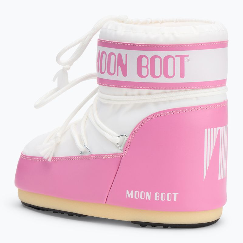 Moteriški sniego batai Moon Boot Icon Low Nylon pink/white 3