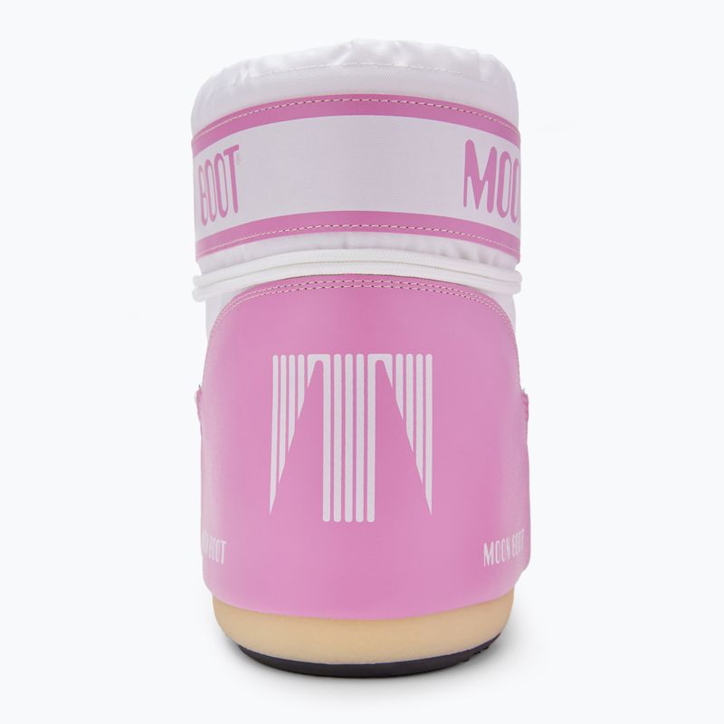 Moteriški sniego batai Moon Boot Icon Low Nylon pink/white 2