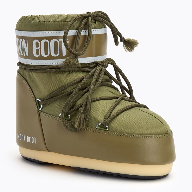 Moteriški sniego batai Moon Boot Icon Low Nylon khaki