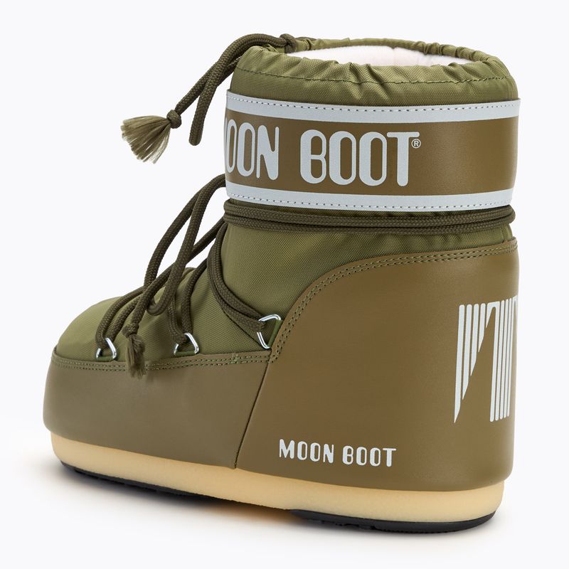 Moteriški sniego batai Moon Boot Icon Low Nylon khaki 3