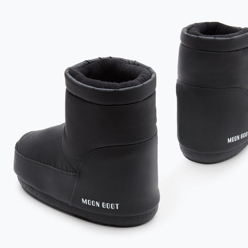 Moteriški sniego batai Moon Boot Icon Low No Lace Rubber black 8