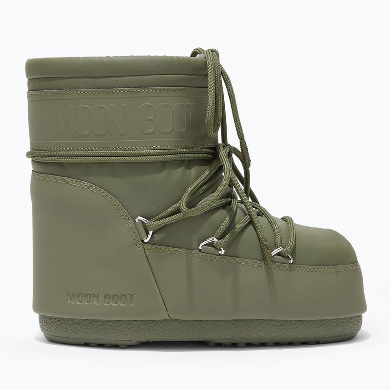 Moteriški sniego batai Moon Boot Icon Low Rubber khaki 8