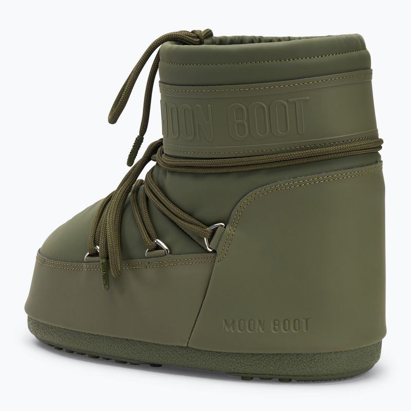 Moteriški sniego batai Moon Boot Icon Low Rubber khaki 3