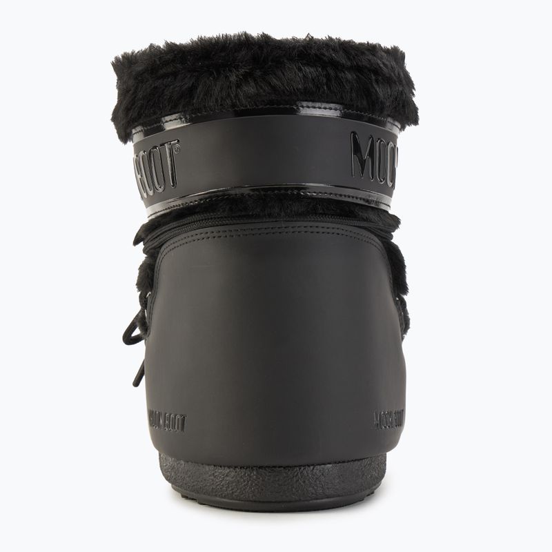 Moteriški sniego batai Moon Boot Icon Low Faux Fur black 6
