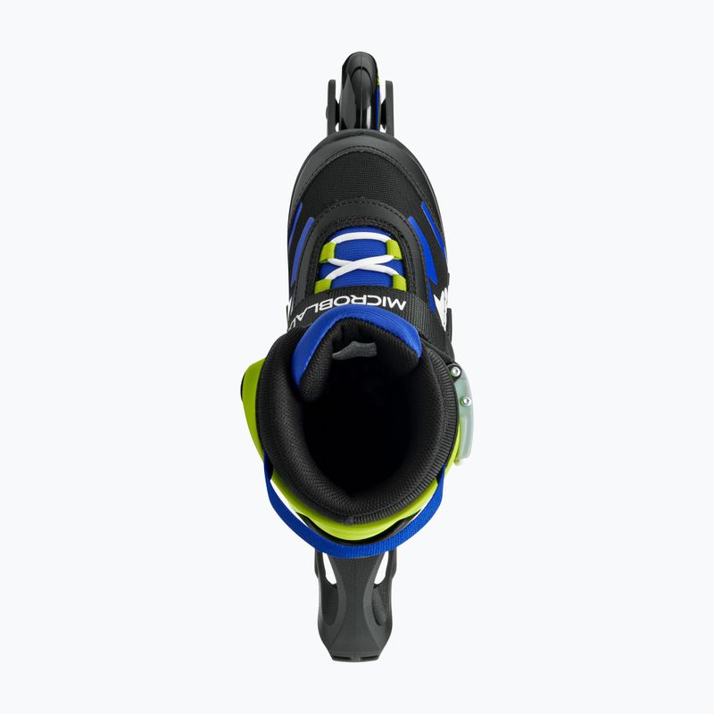 Vaikiški riedučiai Rollerblade Microblade Jr black/blue 7