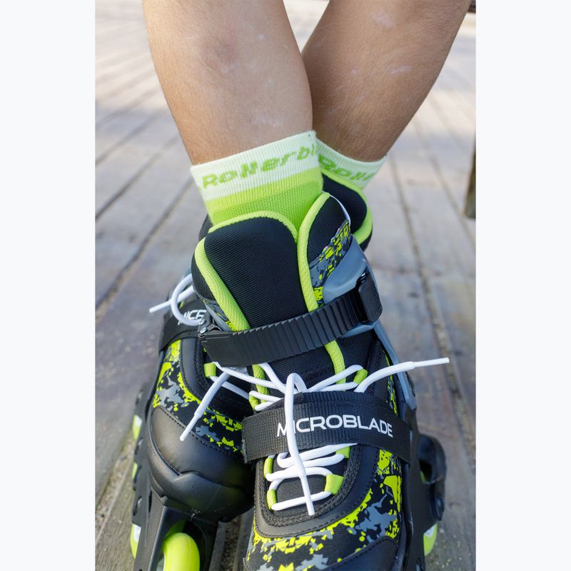 Vaikiškos kojinės Rollerblade Kids green 7
