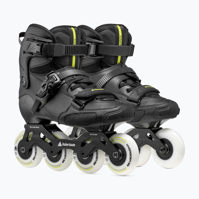 Vyriški riedučiai Rollerblade Crossfire LX black/lime 4
