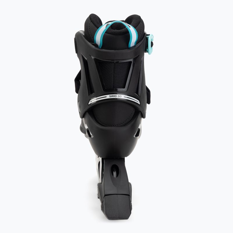 Moteriški riedučiai Rollerblade Sirio 80 W juoda/teal mėlyna 5