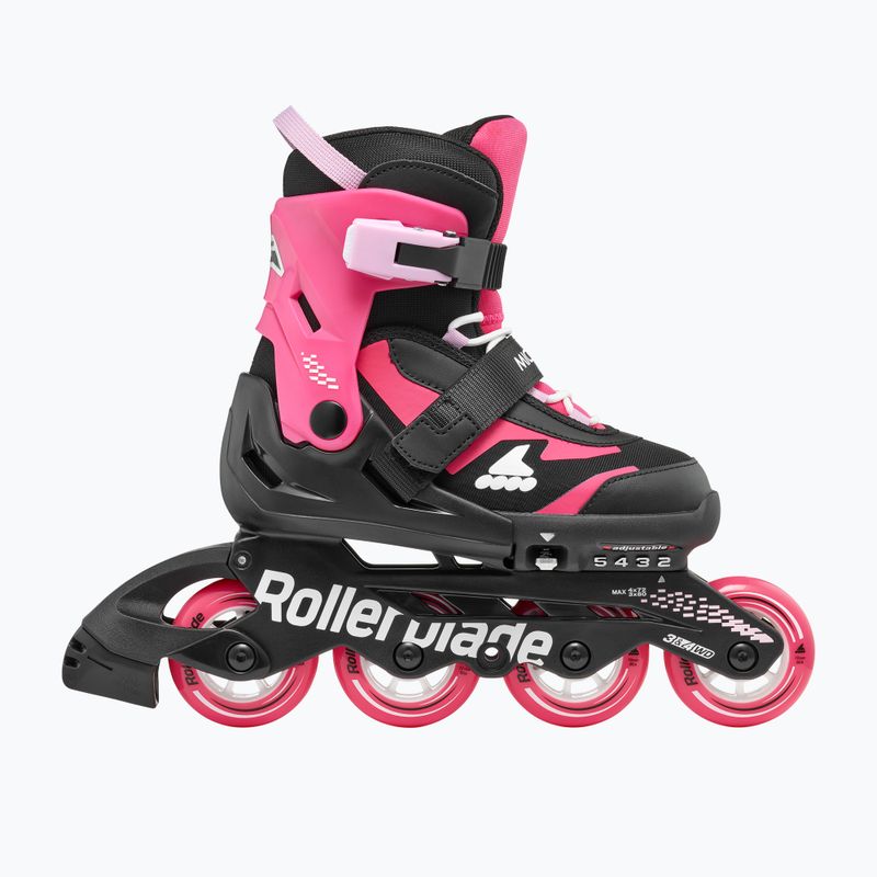 Vaikiški riedučiai Rollerblade Microblade Jr black/pink 3