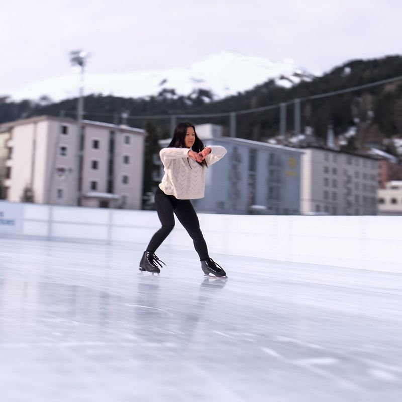 Moteriškos dailiojo čiuožimo pačiūžos Bladerunner Aurora W black 6