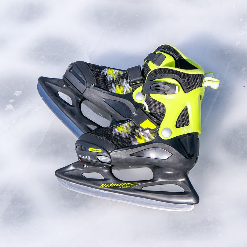 Vaikiškos pačiūžos Bladerunner Micro Ice black/lime 16