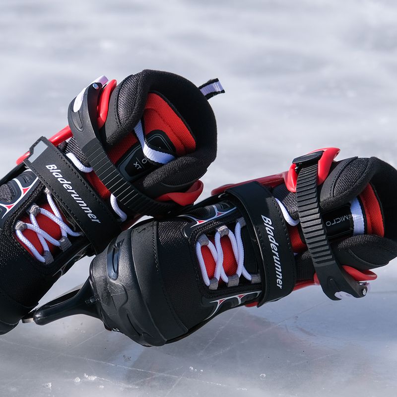 Vaikiškos pačiūžos Bladerunner Micro Xt Ice black/red 8