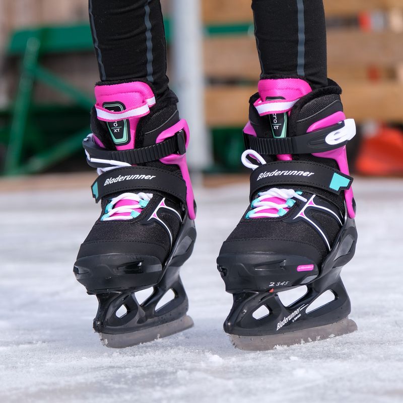 Vaikiškos pačiūžos Bladerunner Micro Xt Ice G black/fuchsia 16
