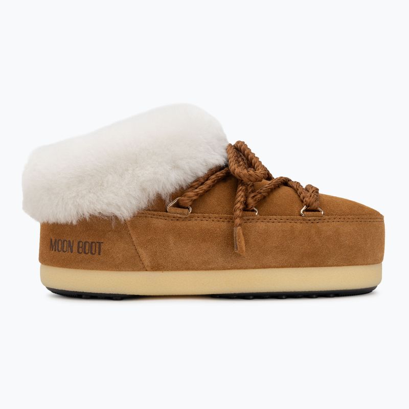 Moteriški sniego batai Moon Boot Evx Mule Suede cognac/natural 2