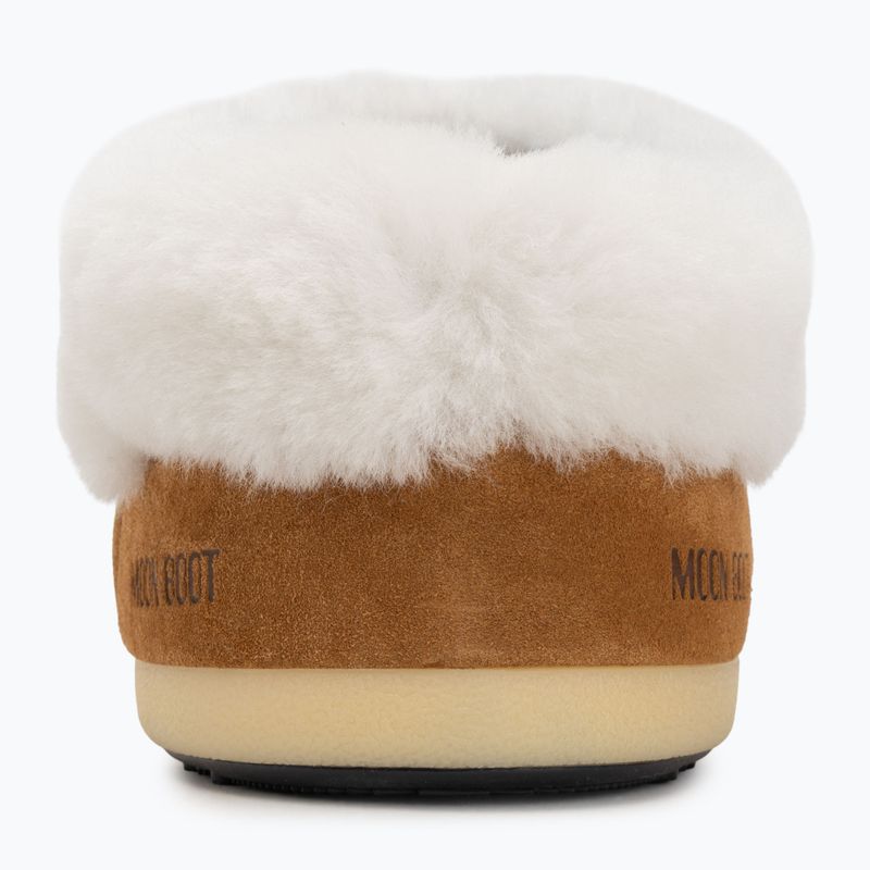 Moteriški sniego batai Moon Boot Evx Mule Suede cognac/natural 6