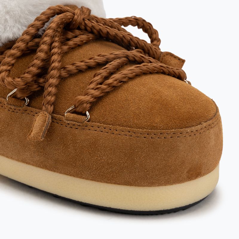 Moteriški sniego batai Moon Boot Evx Mule Suede cognac/natural 7