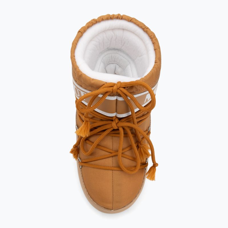 Moteriški sniego batai Moon Boot Icon Low Nylon cognac 5