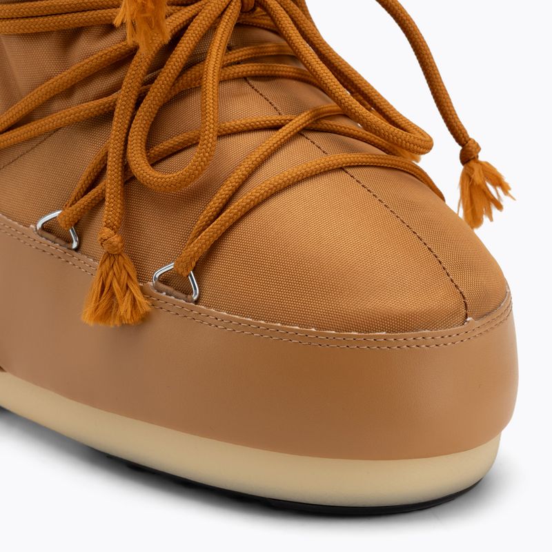 Moteriški sniego batai Moon Boot Icon Low Nylon cognac 7