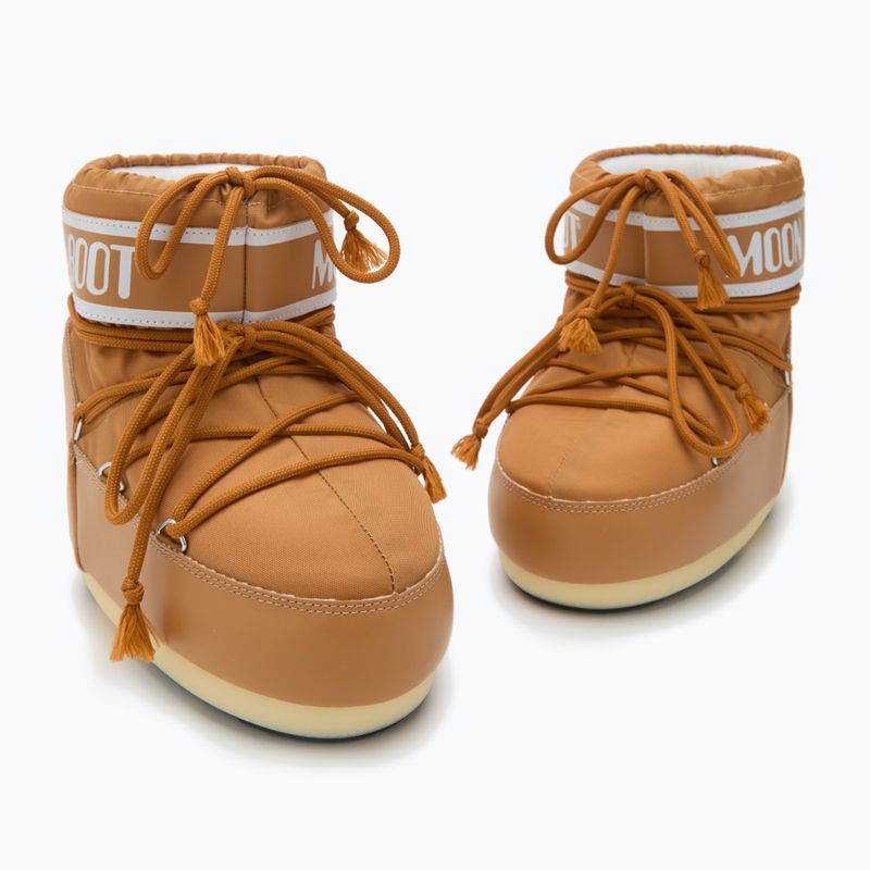 Moteriški sniego batai Moon Boot Icon Low Nylon cognac 2